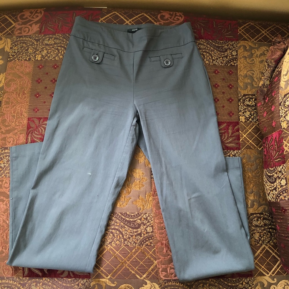Gray Stretch dress pants